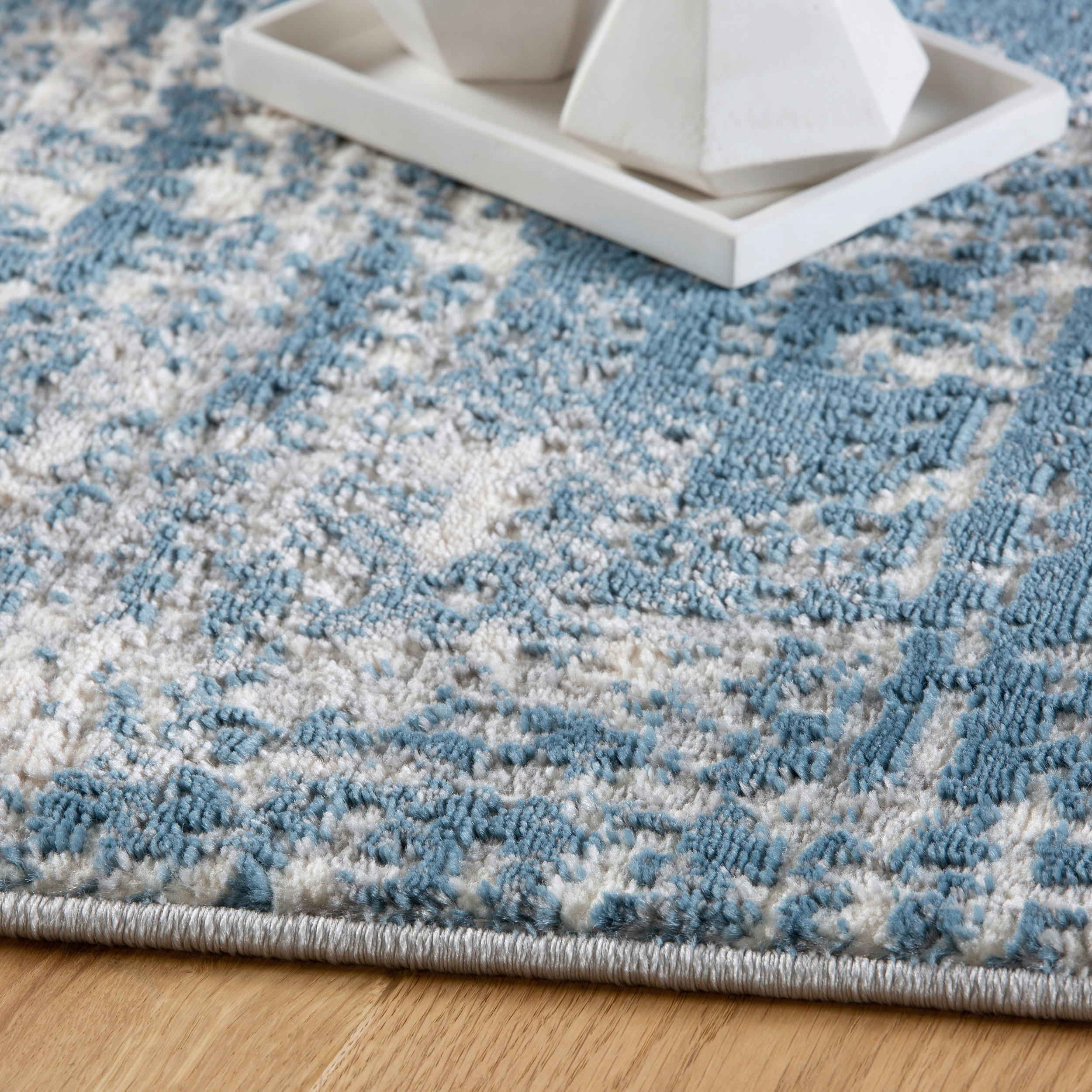 WEBTEPPICH 200/290 cm My Salsa  - Blau, Design, Textil (200/290cm) - Novel