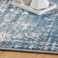 WEBTEPPICH 200/290 cm My Salsa Blau  - Blau, Design, Textil (200/290cm) - Obsession