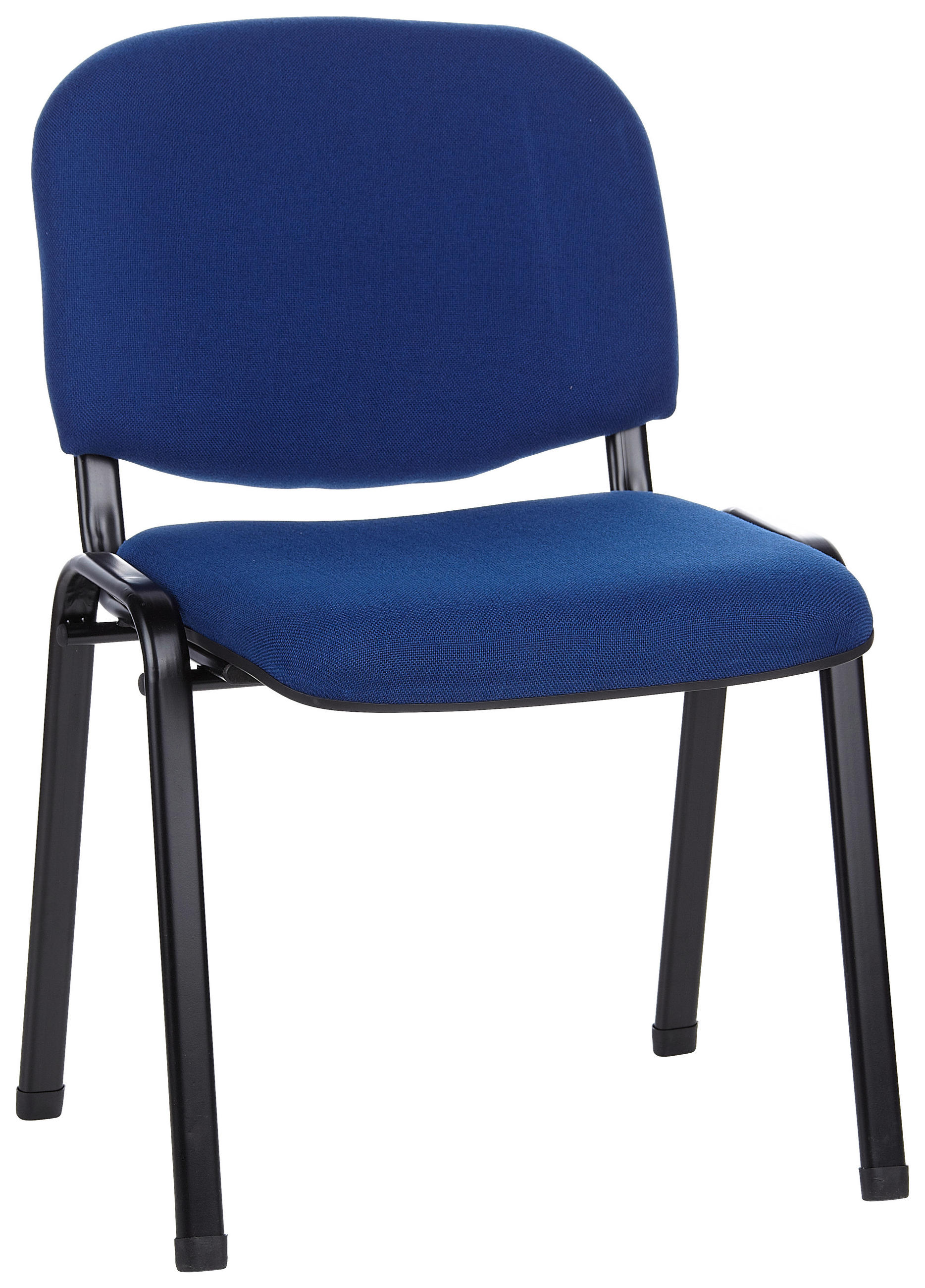 BESÖKSSTOL  i flatväv blå, svart  - blå/svart, Basics, metall/textil (58/84/41cm) - MID.YOU