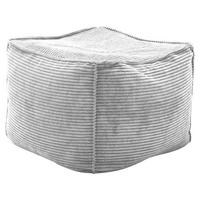 HOCKER in Textil Grau  - Grau, Design, Textil (66/40/66cm) - Lomoco