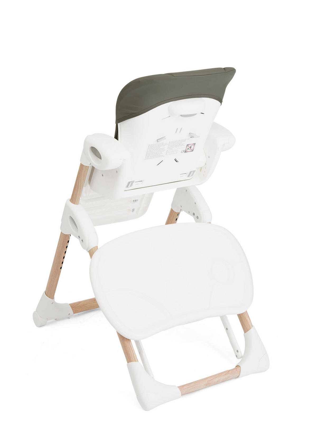 KOMBIHOCHSTUHL Mimzy Recline  - Dunkelgrün/Naturfarben, Basics, Kunststoff (57/104/78cm) - Joie