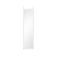 NÁSTENNÉ ZRKADLO 30/120/1,5 cm  - biela, Konventionell, plast/sklo (30/120/1,5cm)