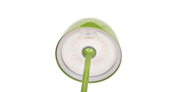 AKKU-TISCHLEUCHTE Santa Ana 11/34,6 cm  - Grün, Trend, Metall (11/34,6cm) - Novel