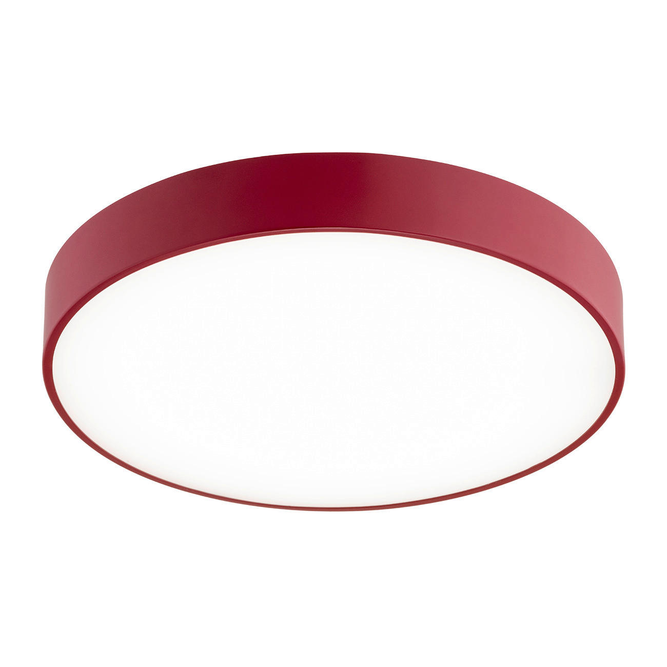 LED-DECKENLEUCHTE 34/34/5 cm   - Transparent, KONVENTIONELL, Kunststoff/Metall (34/34/5cm)