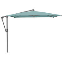 AMPELSCHIRM 270x270 cm Blau  - Blau/Anthrazit, Basics, Textil/Metall (270/270cm) - Glatz