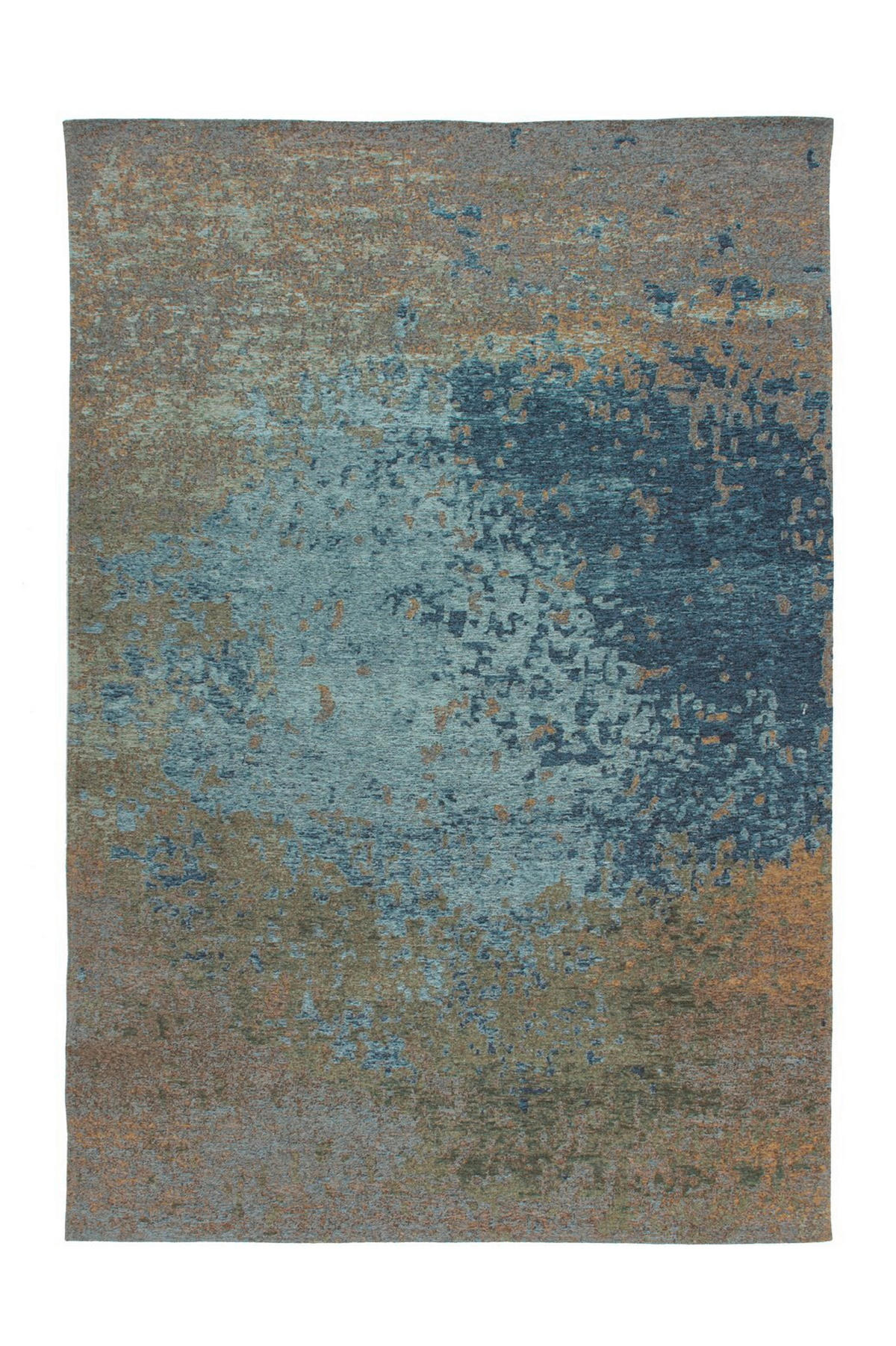 FLACHWEBETEPPICH 115/170 cm Blaze 100 Multi / Blau Blau, Multicolor  - Blau/Multicolor, KONVENTIONELL, Textil (115/170cm)