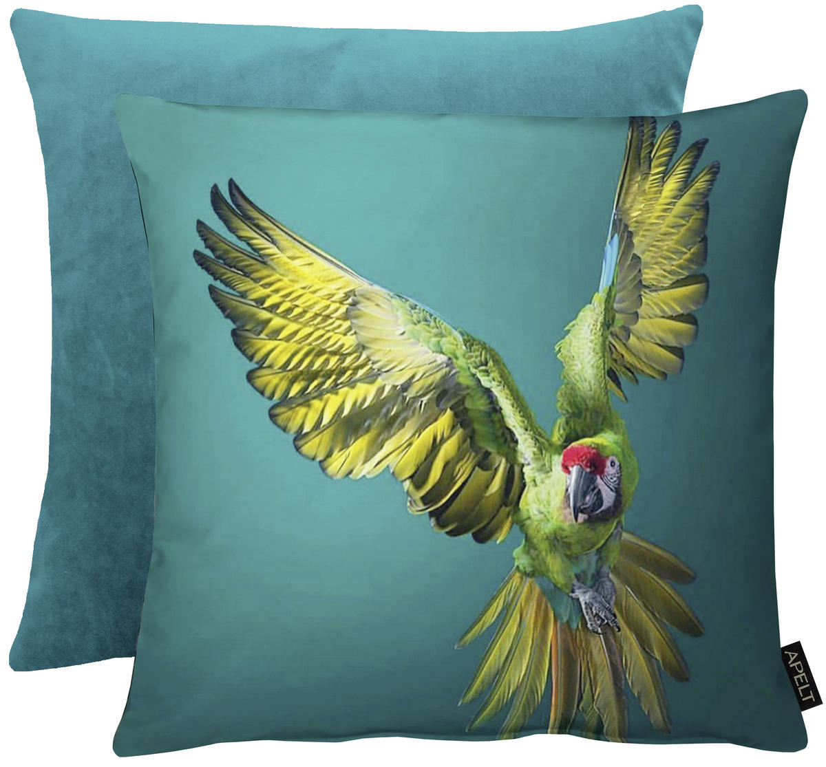 KISSENHÜLLE 46/46 cm  - Türkis, Trend, Textil (46/46cm) - Esposa