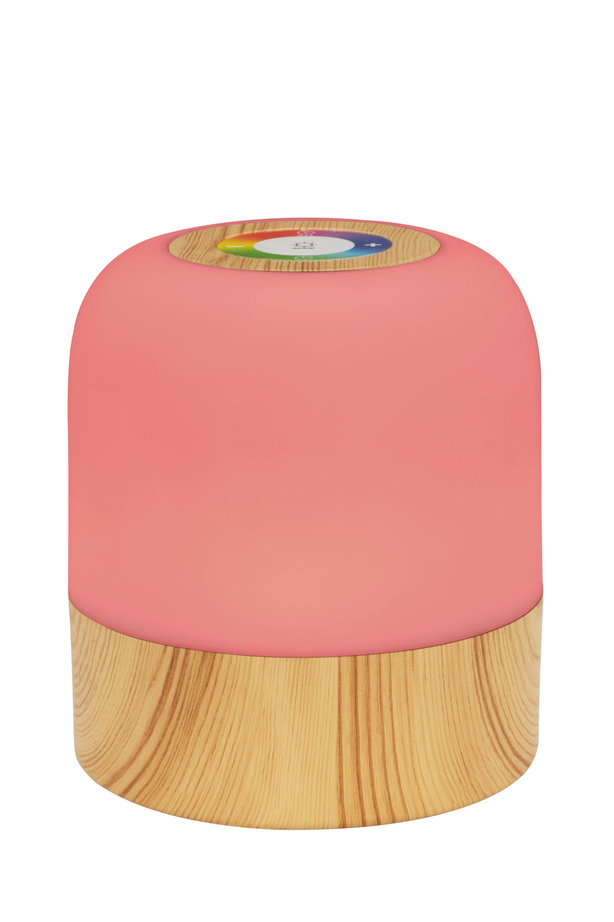 AKKU-TISCHLEUCHTE 7/8 cm   - Eschefarben/Weiß, LIFESTYLE, Kunststoff (7/8cm) - Novel