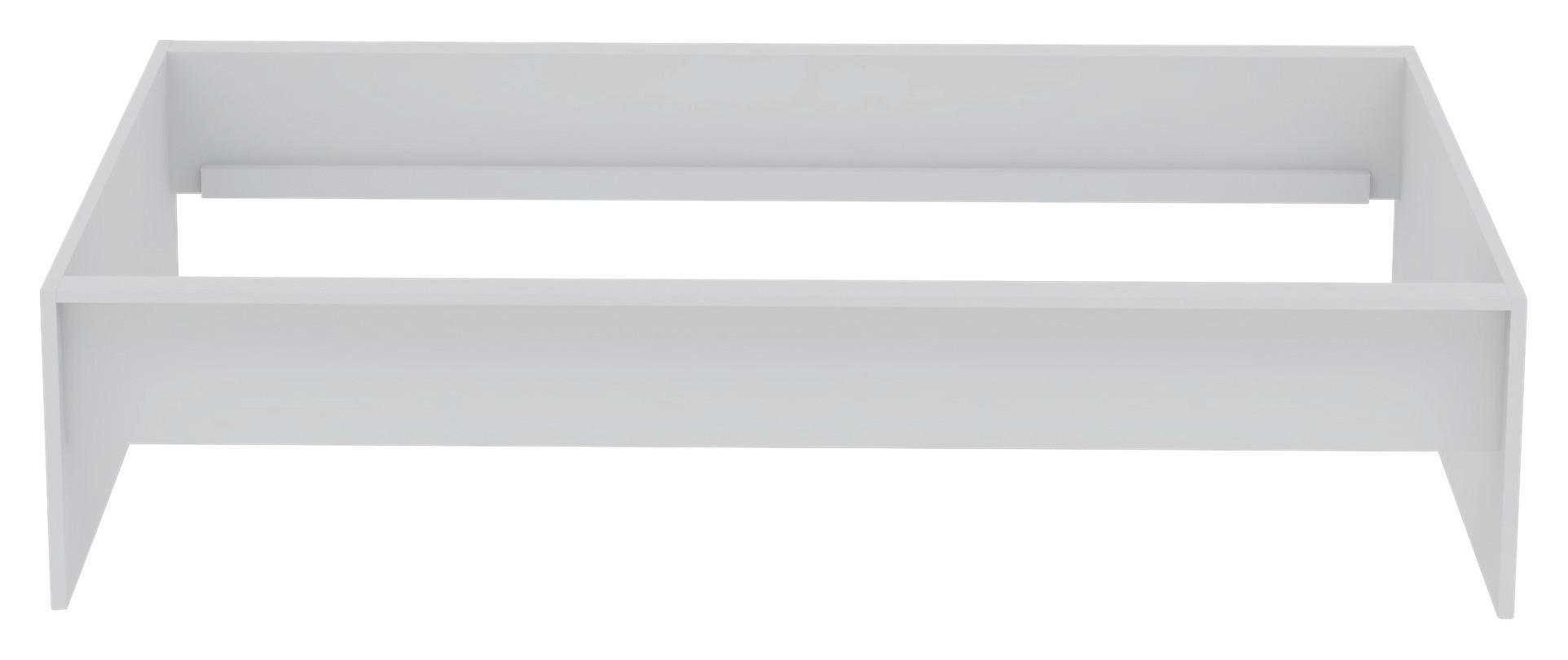 RÁM POSTELE, 120/200 cm - bílá, Konvenční, kompozitní dřevo (120/200cm) - Hom`in