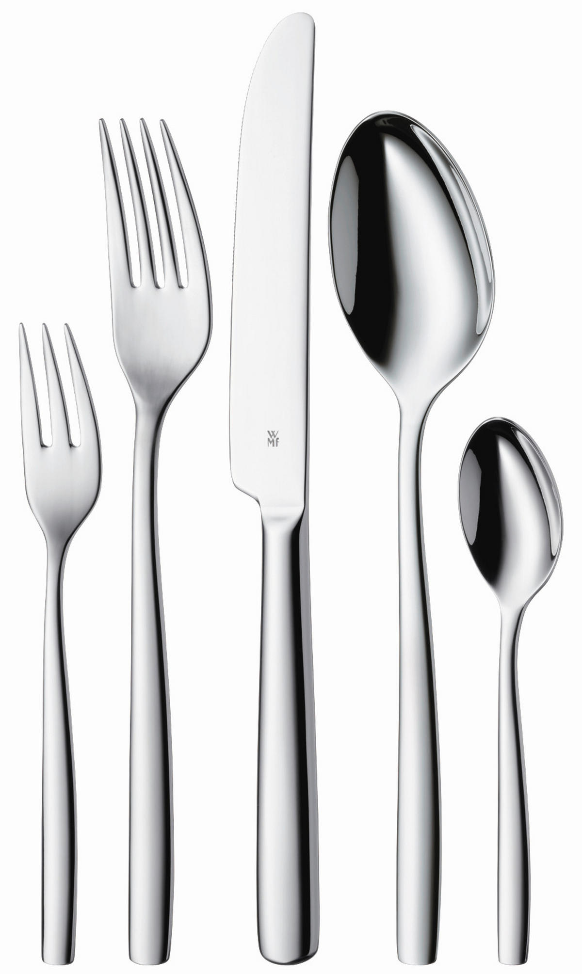BESTECKSET DENVER  60-teilig  - Edelstahlfarben, Design, Metall - WMF