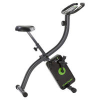 HEIMTRAINER FIT B20 X-BIKE - Schwarz/Grün, KONVENTIONELL, Kunststoff/Metall (94,5/46/116cm) - Tunturi