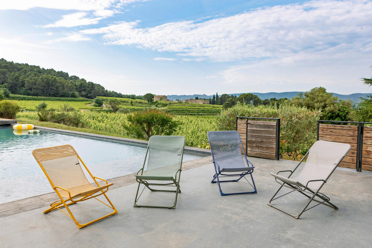 STRANDSTUHL Stahl Grau  - Grau, Basics, Kunststoff/Metall (60/91/83cm) - Lafuma Mobilier