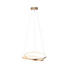 LED-HÄNGELEUCHTE - Goldfarben, Design, Metall (55/55/120cm) LED-HÄNGELEUCHTE - Goldfarben, Design, Metall (55/55/120cm)
