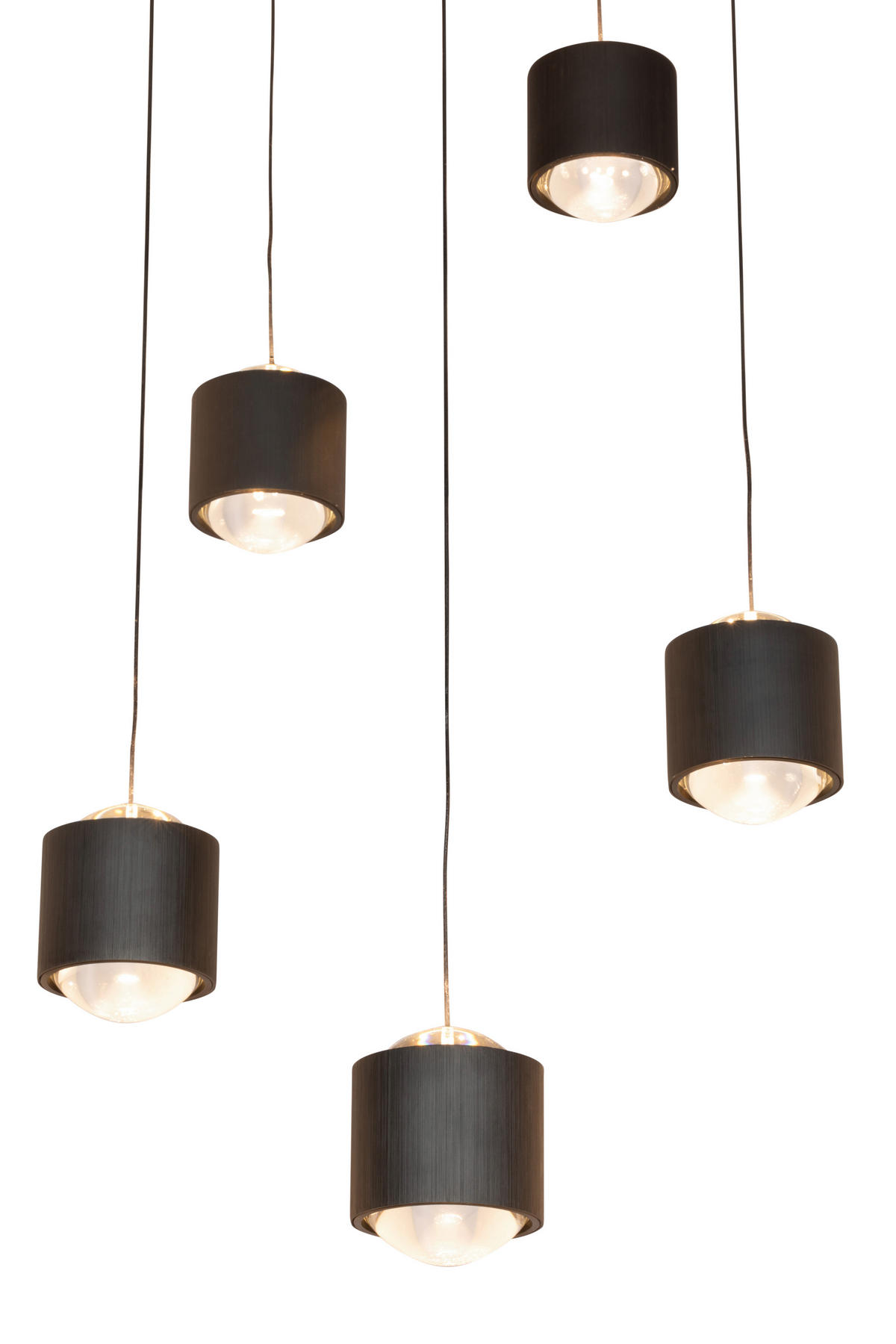 LED-HÄNGELEUCHTE 34/170 cm    - Schwarz, Design, Kunststoff/Metall (34/170cm) - Novel