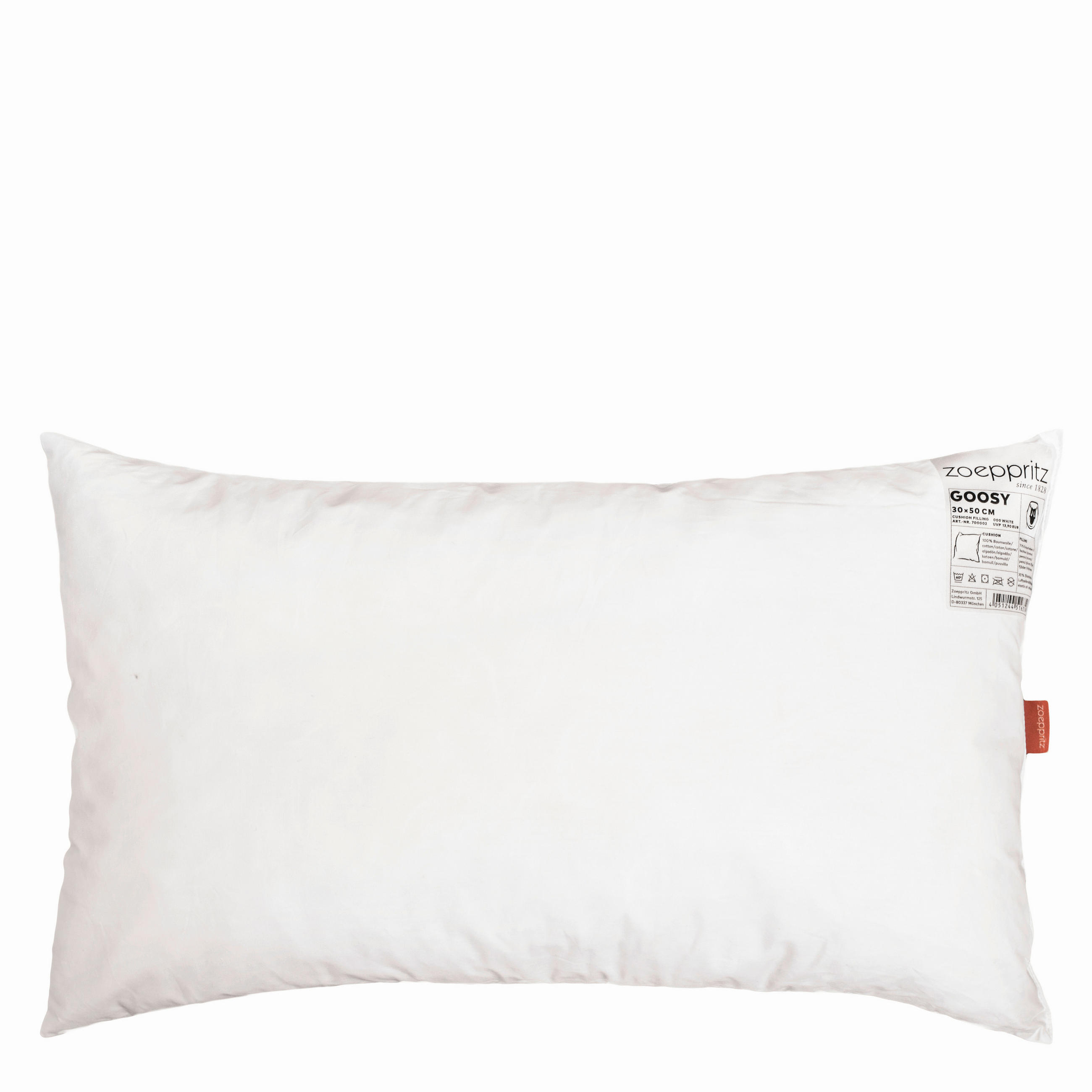 KISSENFÜLLUNG  - Weiß, Basics, Textil (50/70cm) - Zoeppritz