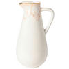 KRUG    - Weiß Hochglanz/Goldfarben, Basics, Keramik (15/28/15cm) - Costa Nova