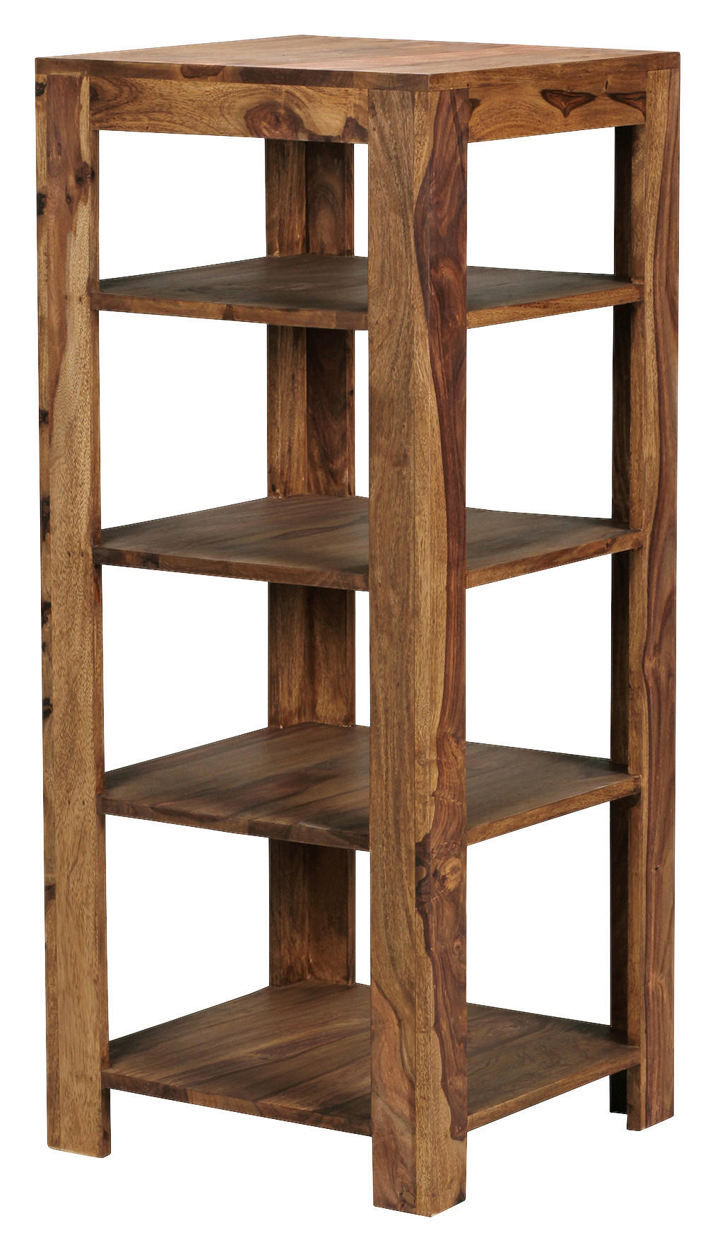 REGAL Sheesham massiv Sheeshamfarben  - Sheeshamfarben, MODERN, Holz (44/105/44cm) - MID.YOU