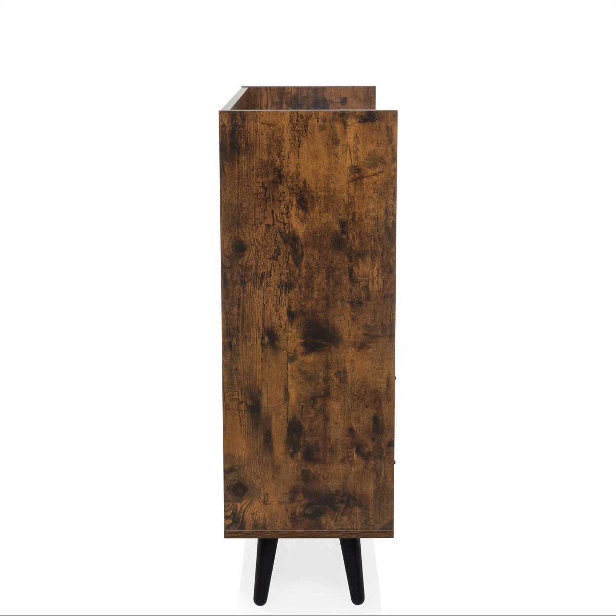KOMMODE  in 80/90/30 cm  - Schwarz/Braun, MODERN, Holzwerkstoff/Metall (80/90/30cm) - MID.YOU