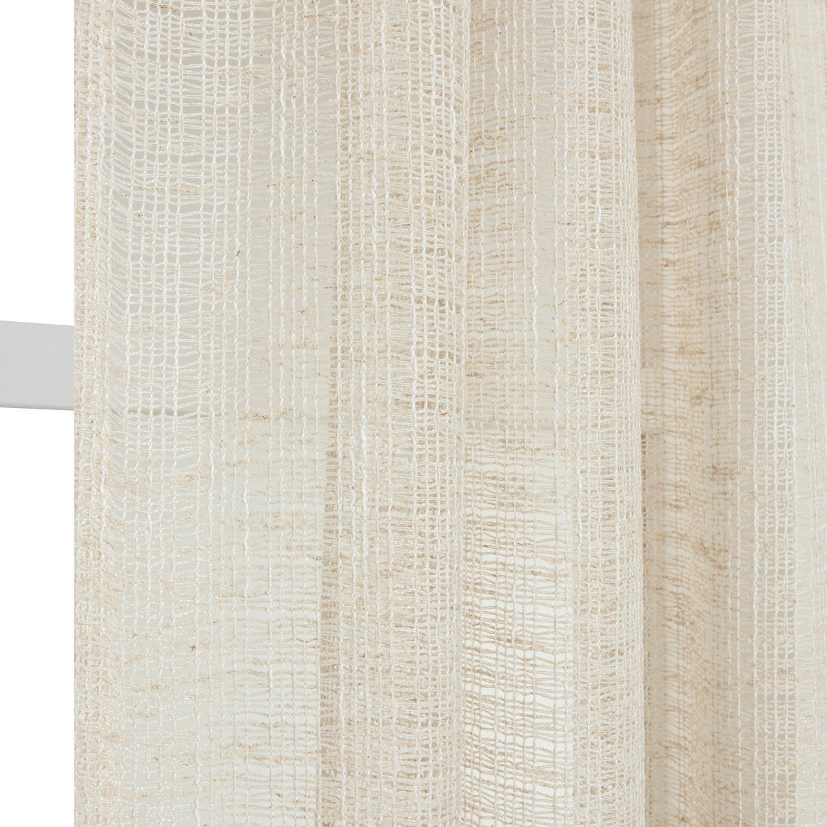FERTIGVORHANG transparent  - Beige, Basics, Textil (140/240cm)