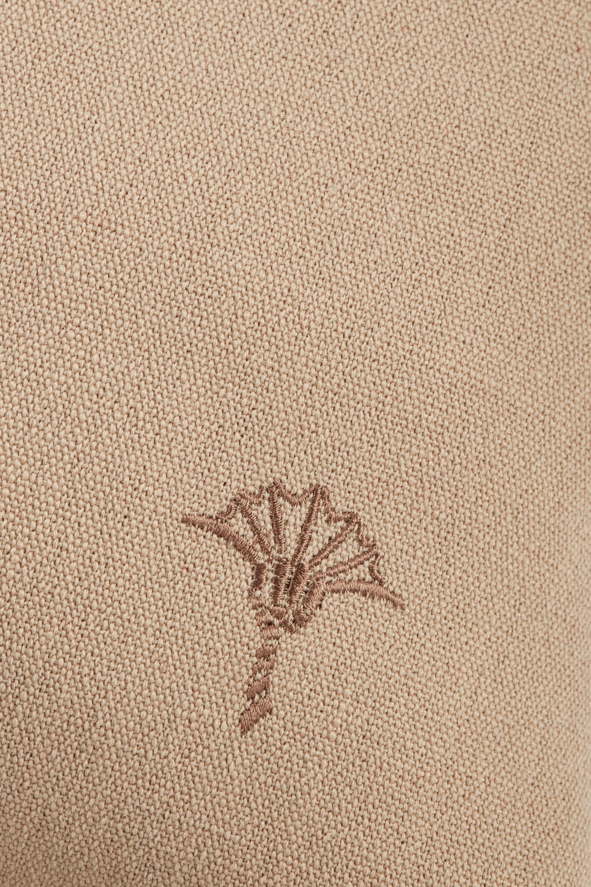 KISSENHÜLLE J!Split nude 40/40 cm  - Schlammfarben/Cognac, Design, Textil (40/40cm) - Joop!