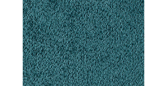 SCHLAFSOFA in Chenille, Plüsch Petrol - Petrol/Schwarz, MODERN, Textil/Metall (208/73/92/102cm) - Novel