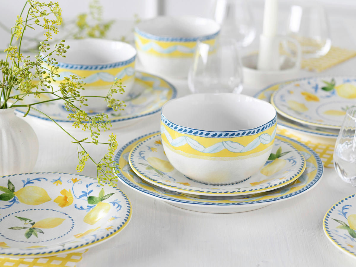JÍDELNÍ SOUPRAVA, kamenina - vícebarevná, Basics, keramika - Creatable