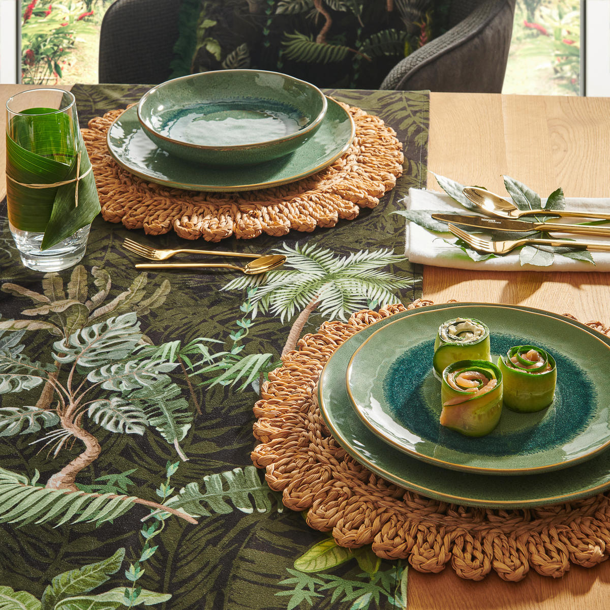 SET DE TACÂMURI 30 piese  Glam Chic  - auriu, Design, metal - Homeware Profession.