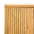 LOWBOARD Line  in 150/50/40 cm  - Eichefarben/Schwarz, Design, Holzwerkstoff/Metall (150/50/40cm) - Carryhome