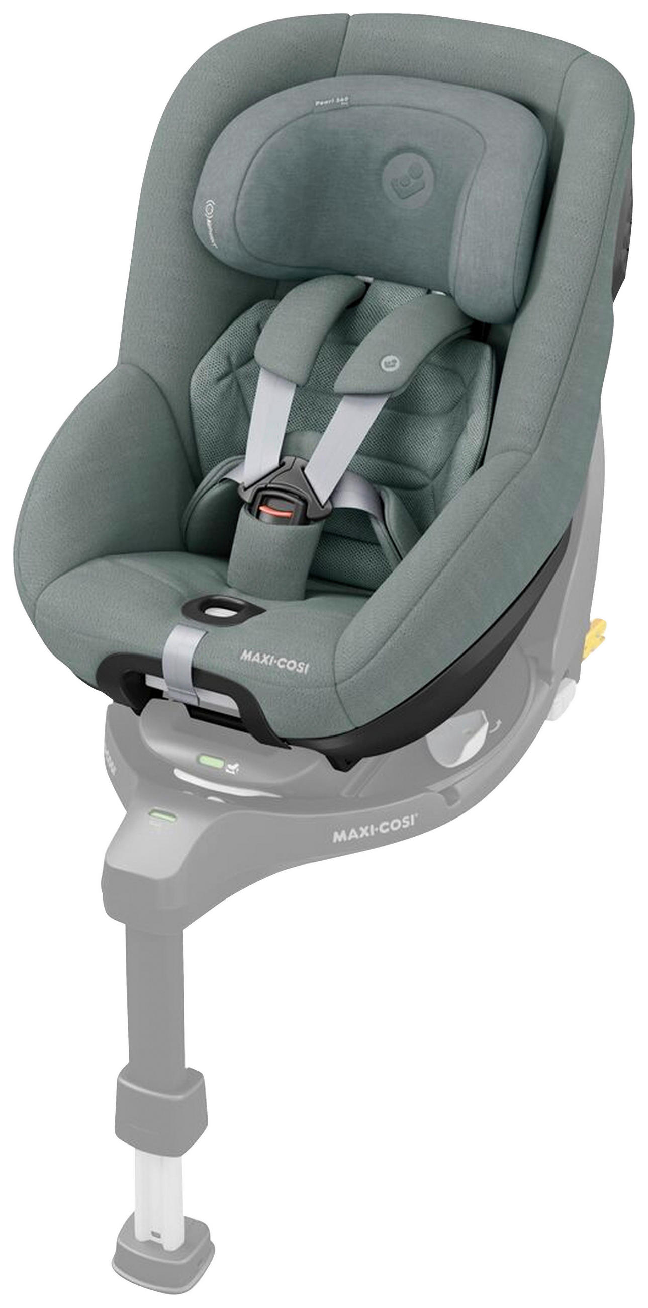 REBOARDER-KINDERSITZ Pearl 360 Pro  - Grau, Trend, Kunststoff/Textil (46/58/61cm) - Maxi-Cosi
