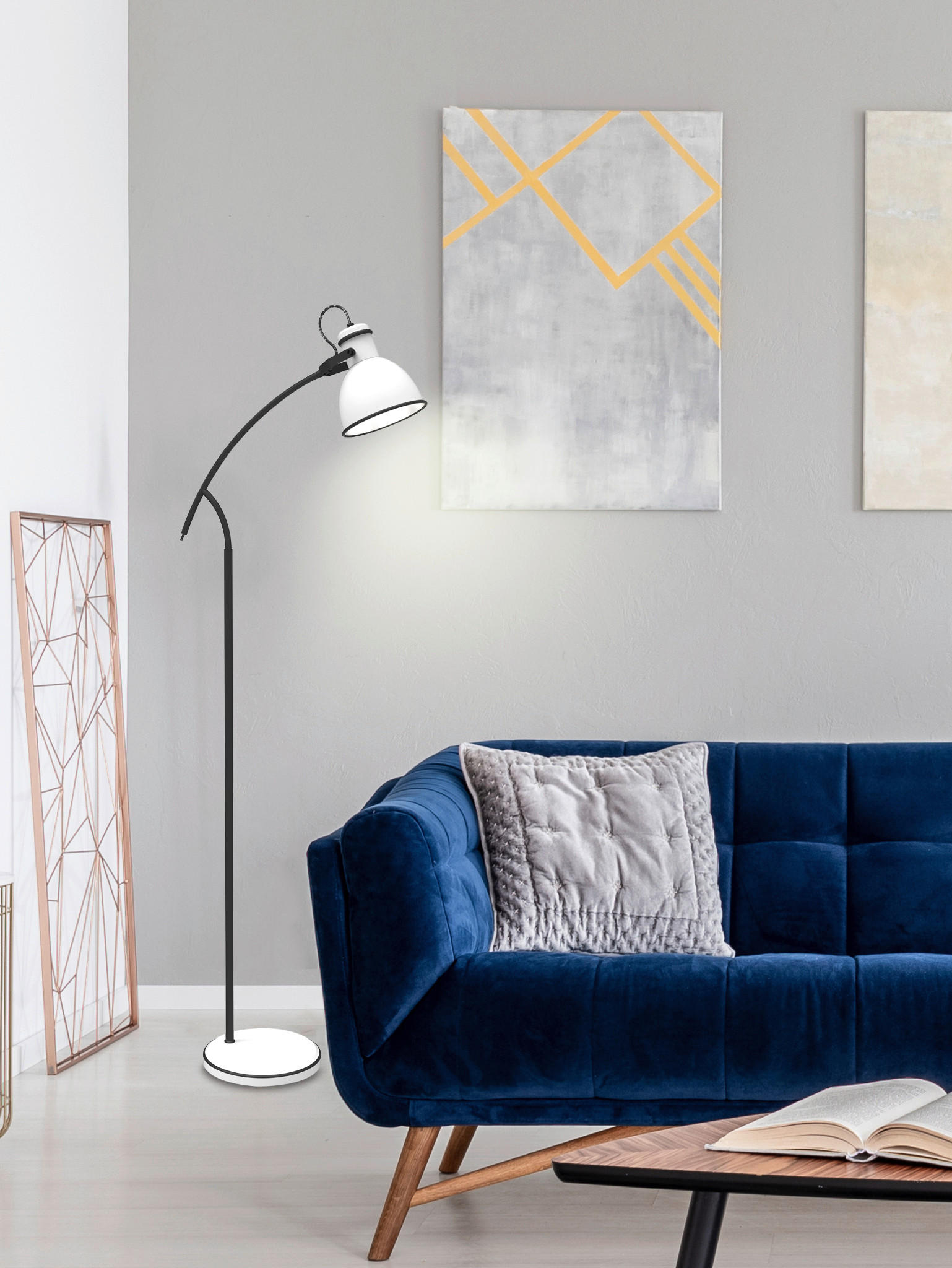 GOLVLAMPA 20/32/140 cm    - Basics, metall (20/32/140cm)