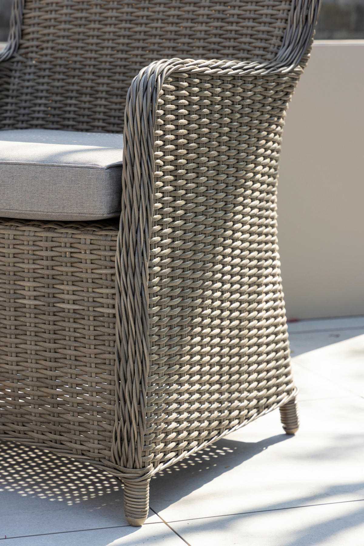 GARTENSTUHL-SET Stahl Braun  - Braun, KONVENTIONELL, Kunststoff/Textil (62/94/66cm) - Gardenson