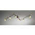 SCHIENENSYSTEM - Rostfarben/Gelb, LIFESTYLE, Glas/Metall (172cm)