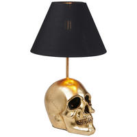 BORDSLAMPA 26/26/43 cm   - svart/guldfärgad, Lifestyle, plast (26/26/43cm)