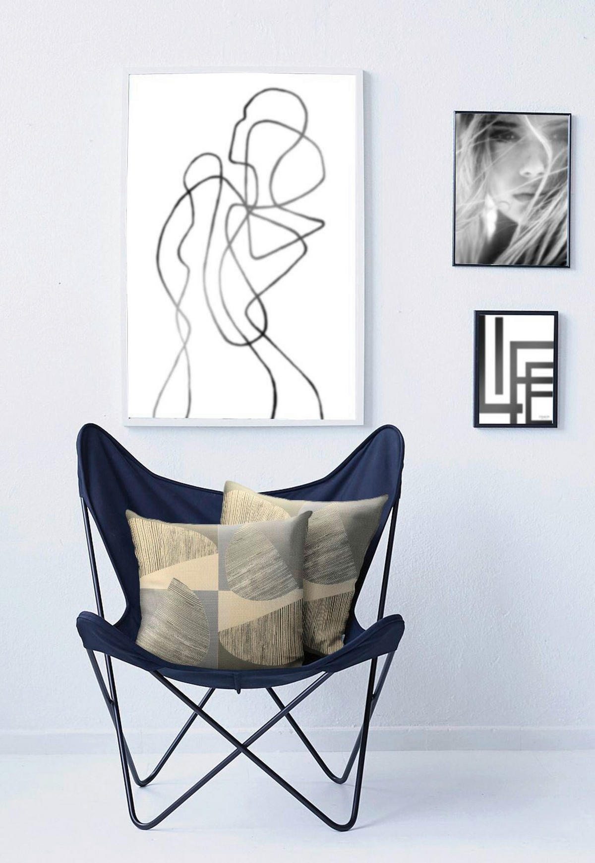 KISSENHÜLLE Loft Style 46/46 cm  - Taupe, Basics, Textil (46/46cm) - Ambiente