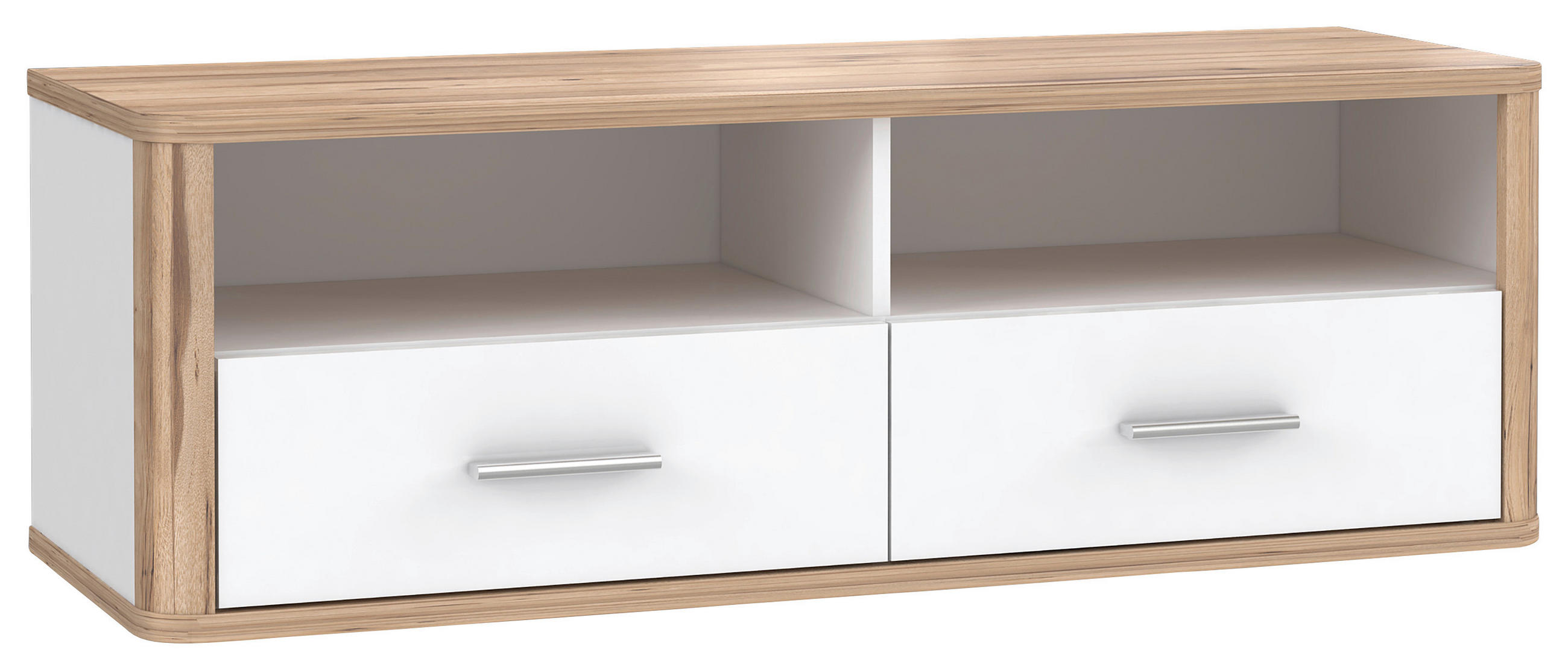 TV-ELEMENT 120,2/41,5/41,3 cm  - Plankeneiche/Eichefarben, KONVENTIONELL, Holzwerkstoff/Kunststoff (120,2/41,5/41,3cm) - Xora