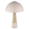 TISCHLEUCHTE 25/36,5 cm   - Champagner/Beige, Design, Kunststoff/Metall (25/36,5cm) - Globo