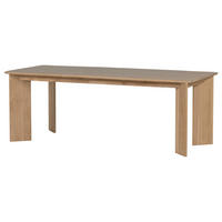 ESSTISCH 220/100/76 cm Echtholz  Holz rechteckig Eichefarben  - Eichefarben, MODERN, Holz (220/100/76cm) - Livetastic