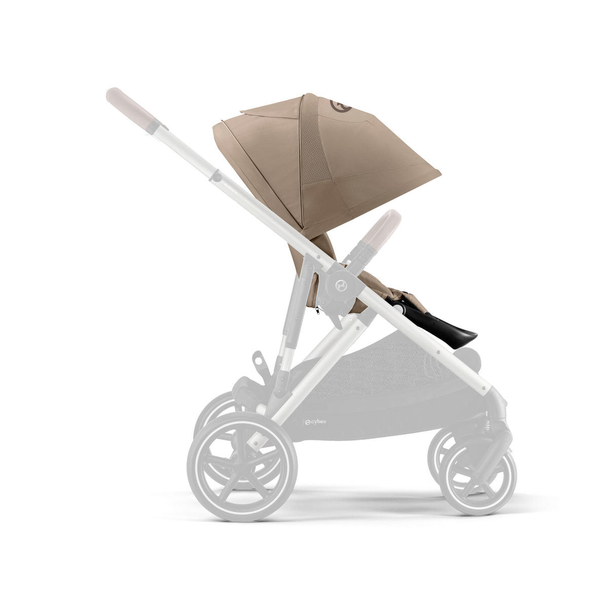 SPORTWAGENAUFSATZ Gazelle S  - Beige, Basics, Textil (43/21/54cm) - cybex GOLD