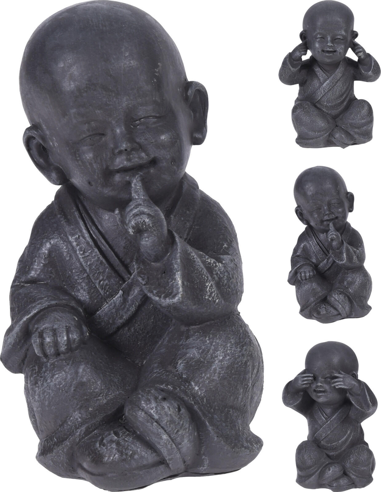 BUDHA - Basics, kameň (9.5/14.5/10.5cm)