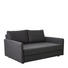 SCHLAFSOFA Flachgewebe Grau - Grau, Design, Textil (166-204/88/110-120cm) - Bali