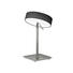 LED-TISCHLEUCHTE - Anthrazit/Nickelfarben, MODERN, Metall (25/38cm)
