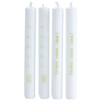 KERZE - Basics, Naturmaterialien (9,1/19,2/2,5cm)