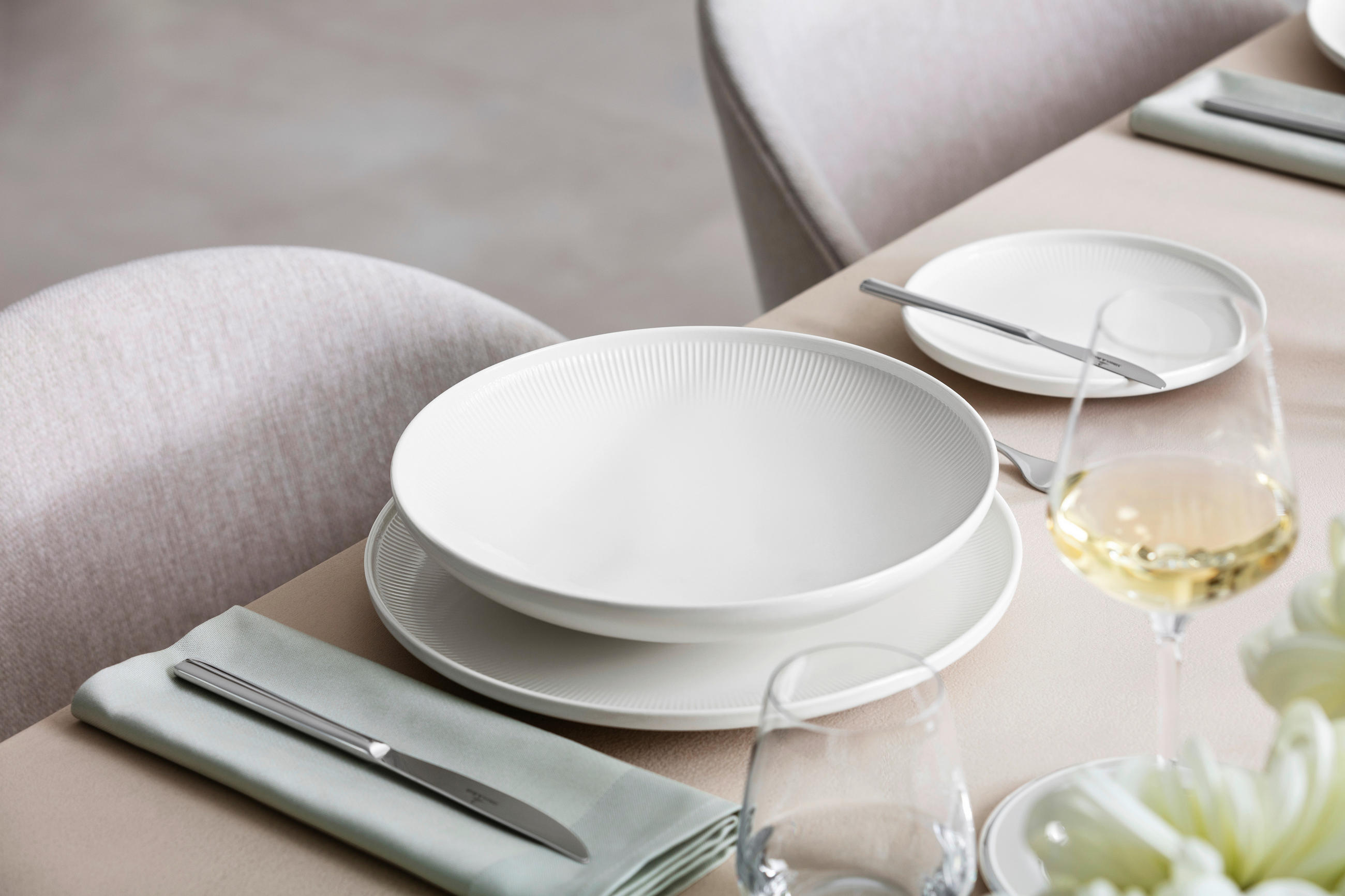 SCHALE Afina   - Weiß, KONVENTIONELL, Keramik (25/6cm) - Villeroy & Boch
