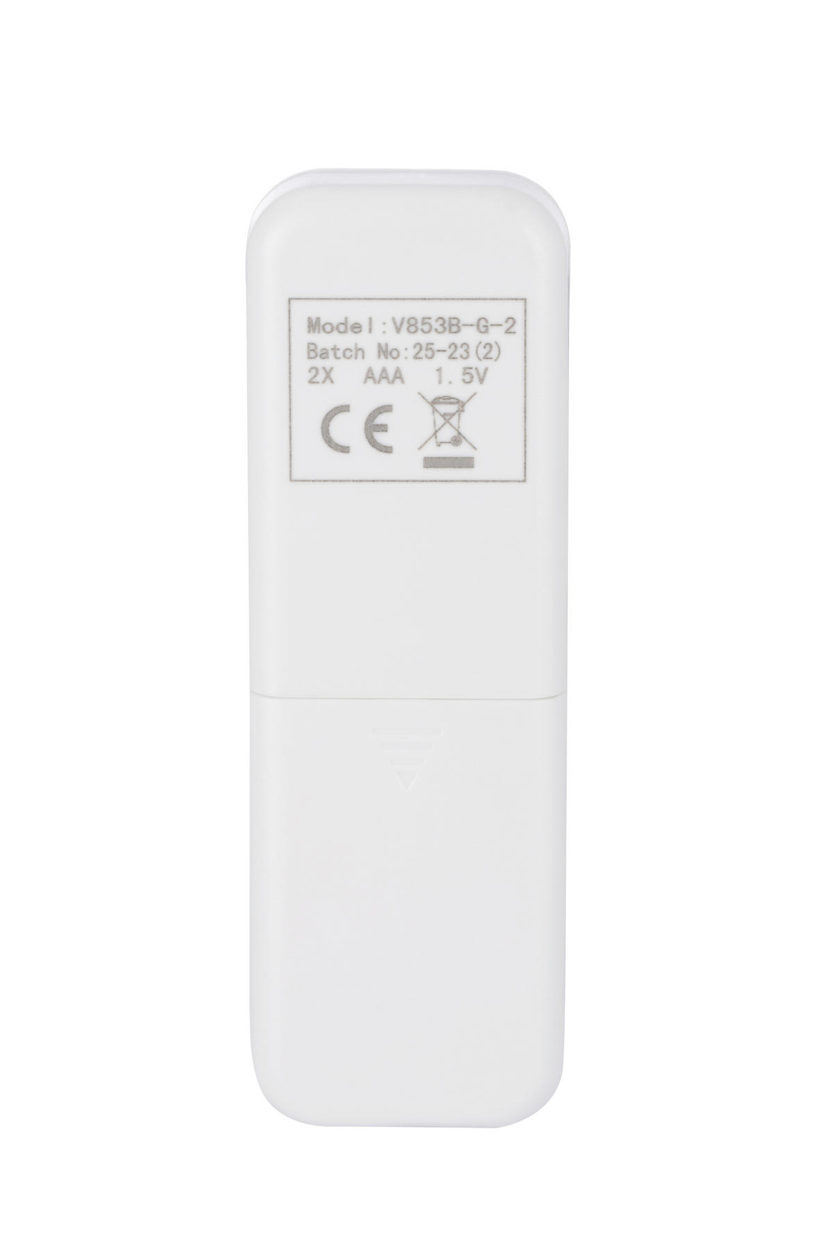 LED-DECKENLEUCHTE Arcalis 45/5,2 cm  - Weiß, Design, Kunststoff/Metall (45/5,2cm) - Novel