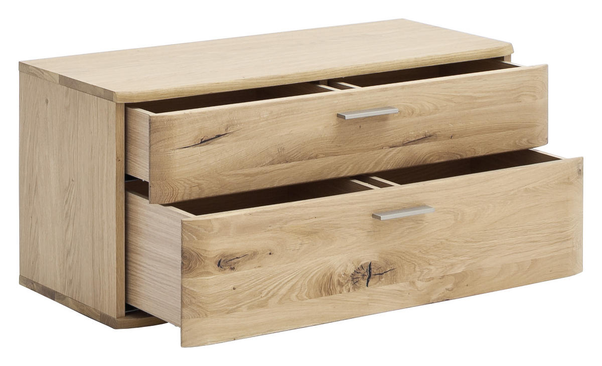 GARDEROBE 5-teilig  in 240/197/38 cm  - Eichefarben, Natur, Holz/Holzwerkstoff (240/197/38cm)