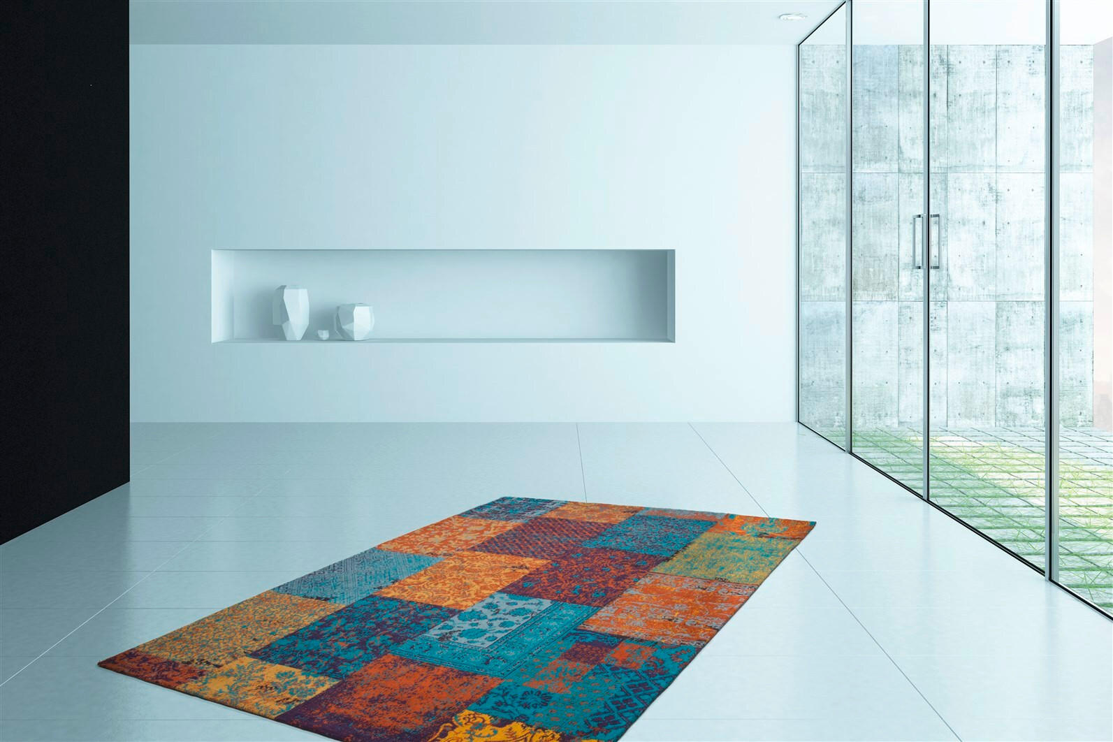 LÄUFER 80/150 cm Symphony 160 Multi  - Multicolor, KONVENTIONELL, Textil (80/150cm)