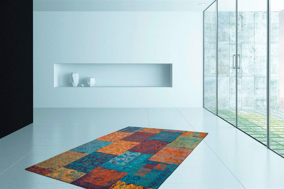 LÄUFER 80/150 cm Symphony 160 Multi Multicolor  - Multicolor, KONVENTIONELL, Textil (80/150cm)