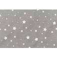 HOCHSTUHLEINLAGE grau mit Sterne  - Grau, Basics, Textil (23/42cm) - My Baby Lou