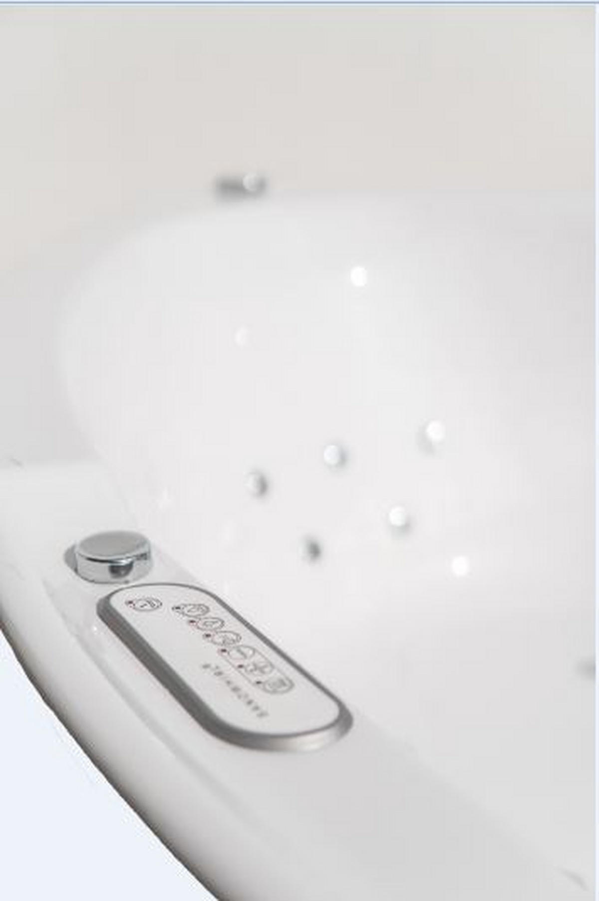 WHIRLPOOL-BADEWANNE   - Weiß, Basics (150/57/150cm)