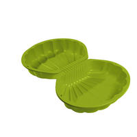 SAND- UND WASSERMUSCHEL Grün  - Grün, Basics, Kunststoff (73/88/22cm) - BIG